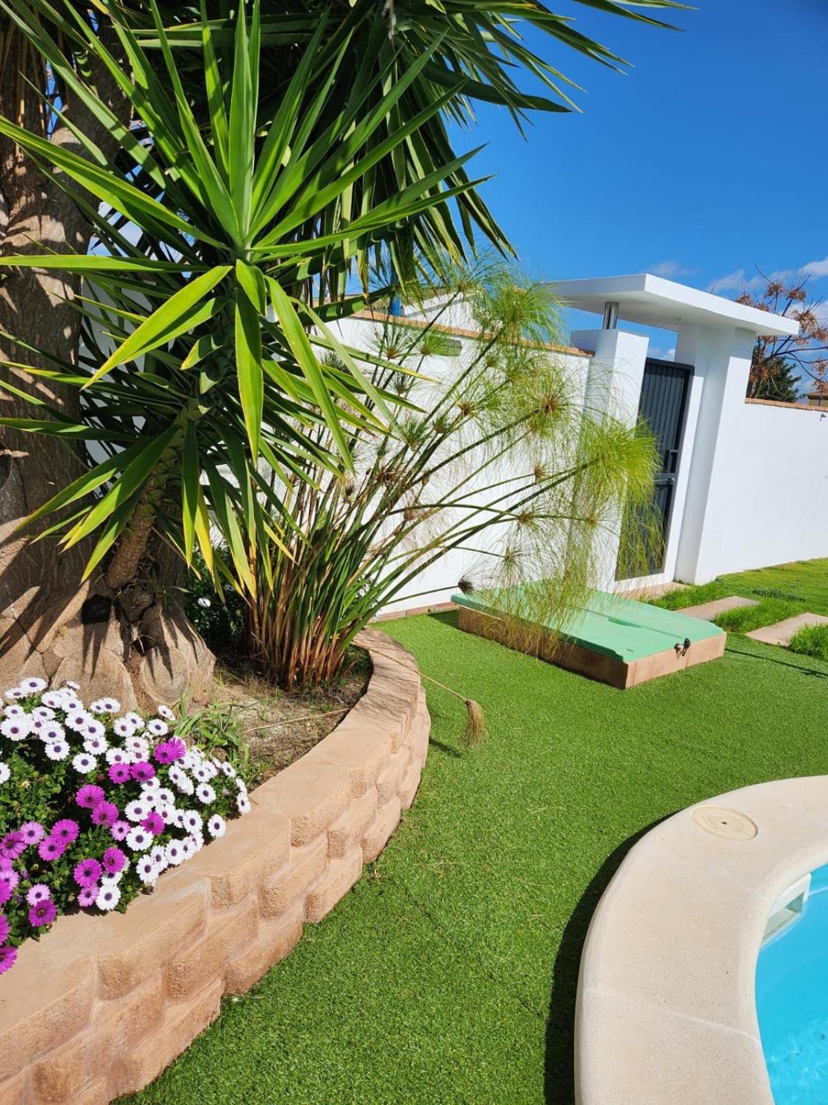 Minichalet Jacaranda Chiclana de la Frontera Buitenkant foto