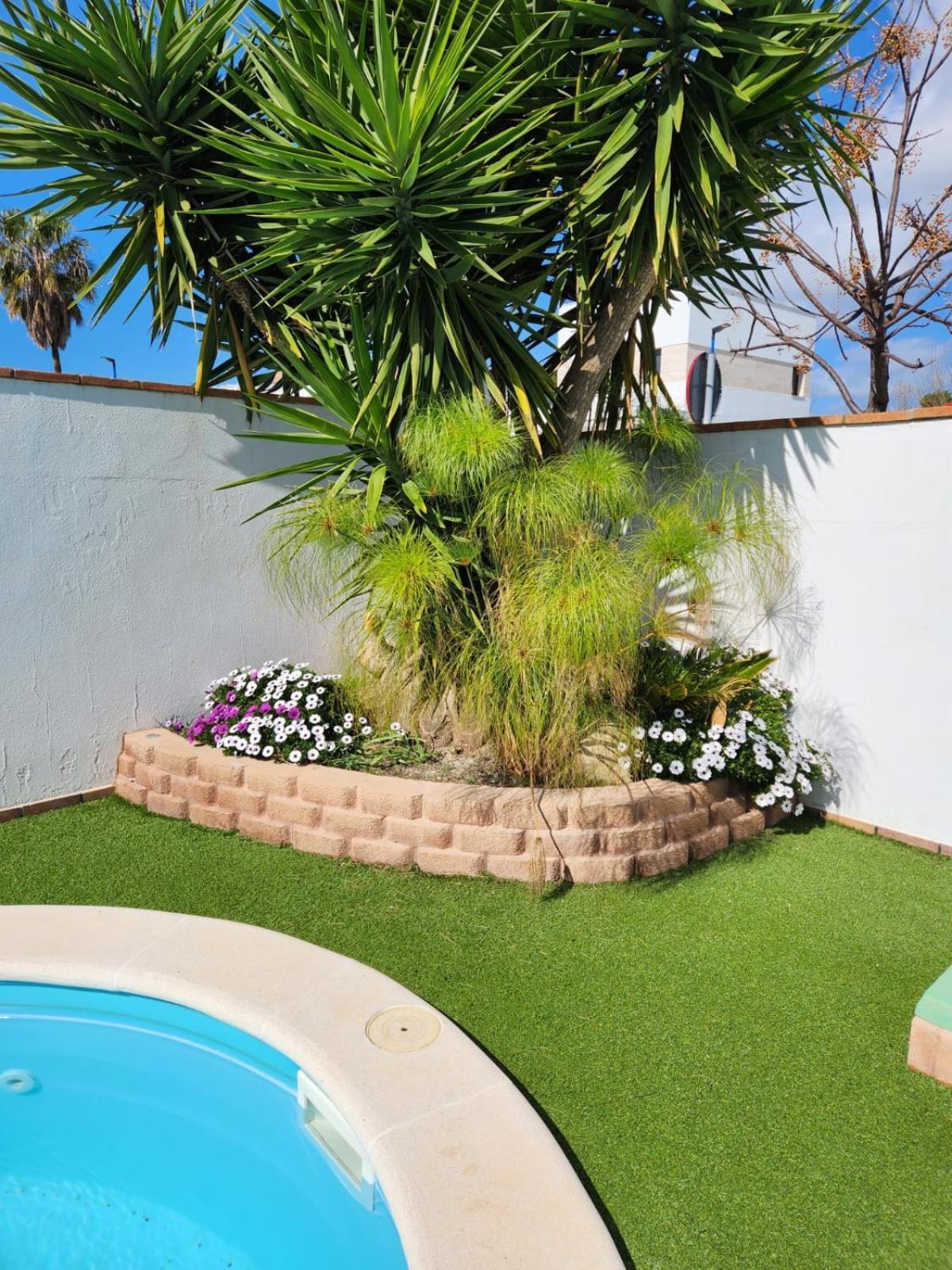 Minichalet Jacaranda Chiclana de la Frontera Buitenkant foto